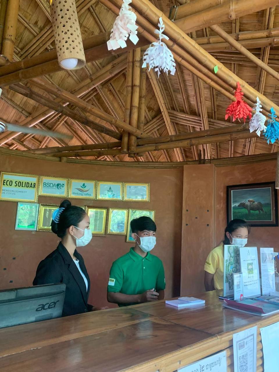 Hanchey Bamboo Resort กำปงจาม ภายนอก รูปภาพ