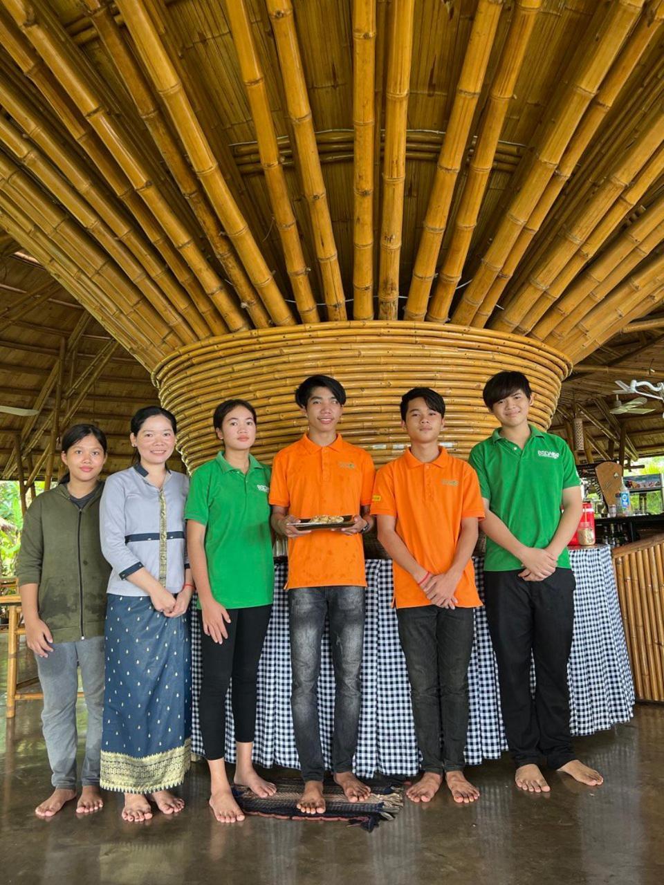 Hanchey Bamboo Resort กำปงจาม ภายนอก รูปภาพ